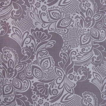 Modern Art 118" - Dotted Floral Black 3 Yard Cut