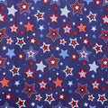 Starz - Stars Allover Blue 108" Wide 3 Yard Cut