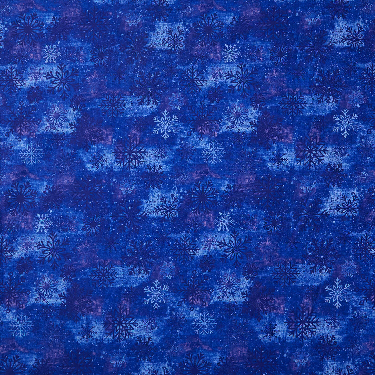Snowburst 108" - Snowflake Toss Admiral Yardage