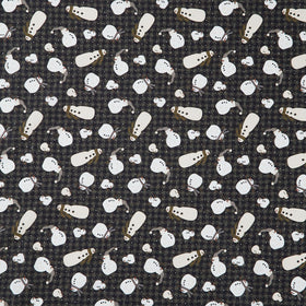 Snowy Days and Frosty Nights - Snowman Toss Moss Yardage