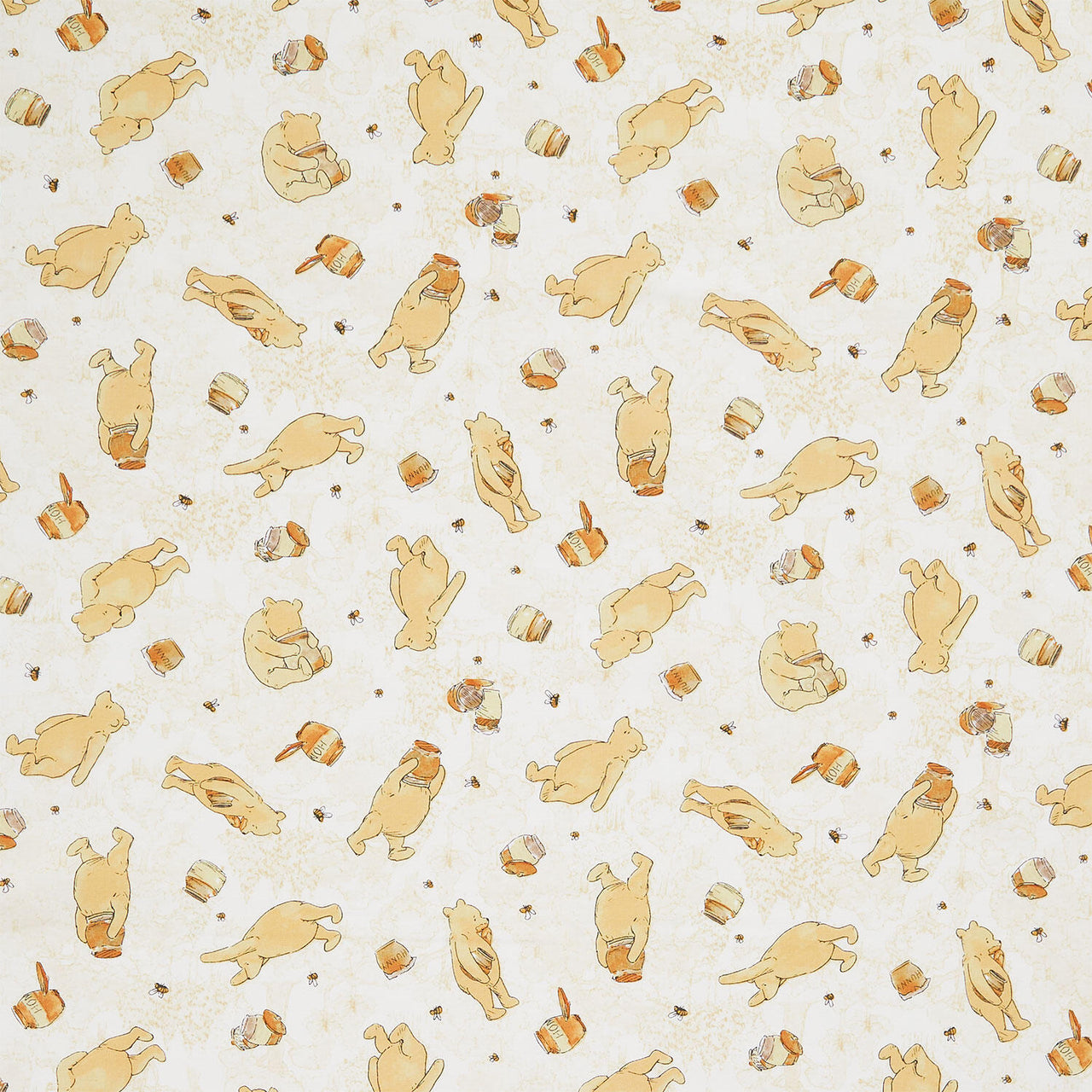 Classic Winnie - Winnie the Pooh Yellow Yardage