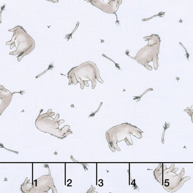 Classic Winnie - Eeyore Light Purple Yardage