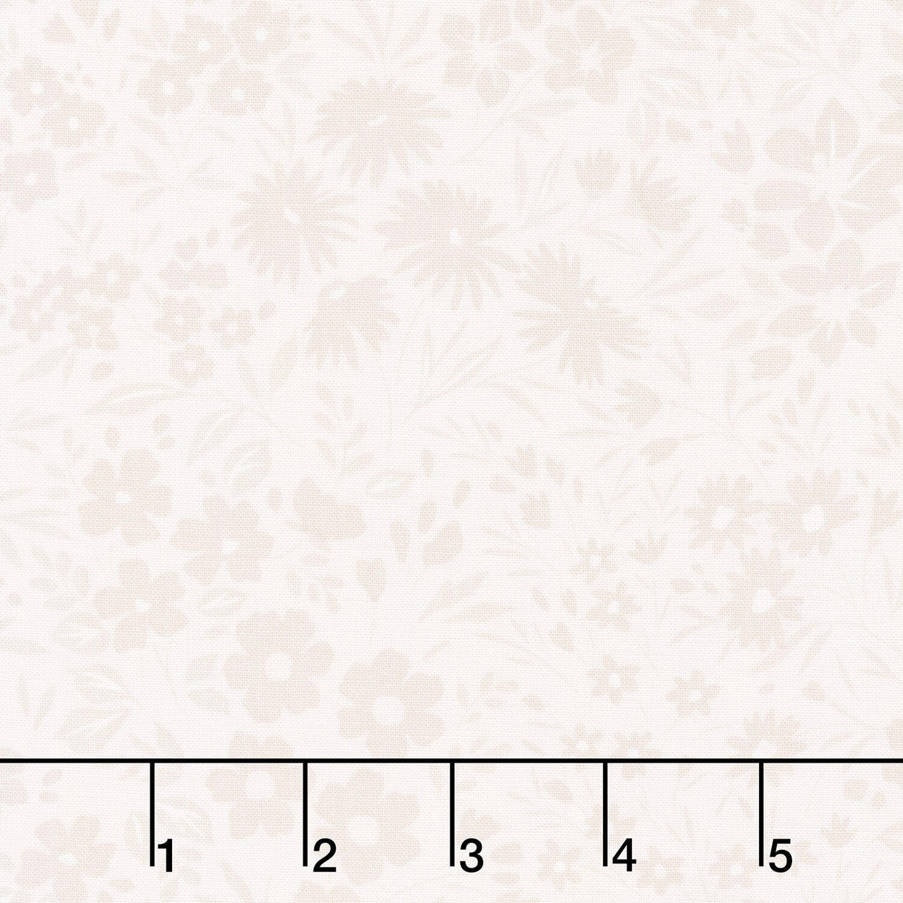 Elizabeth - Floral Allover Cream Yardage