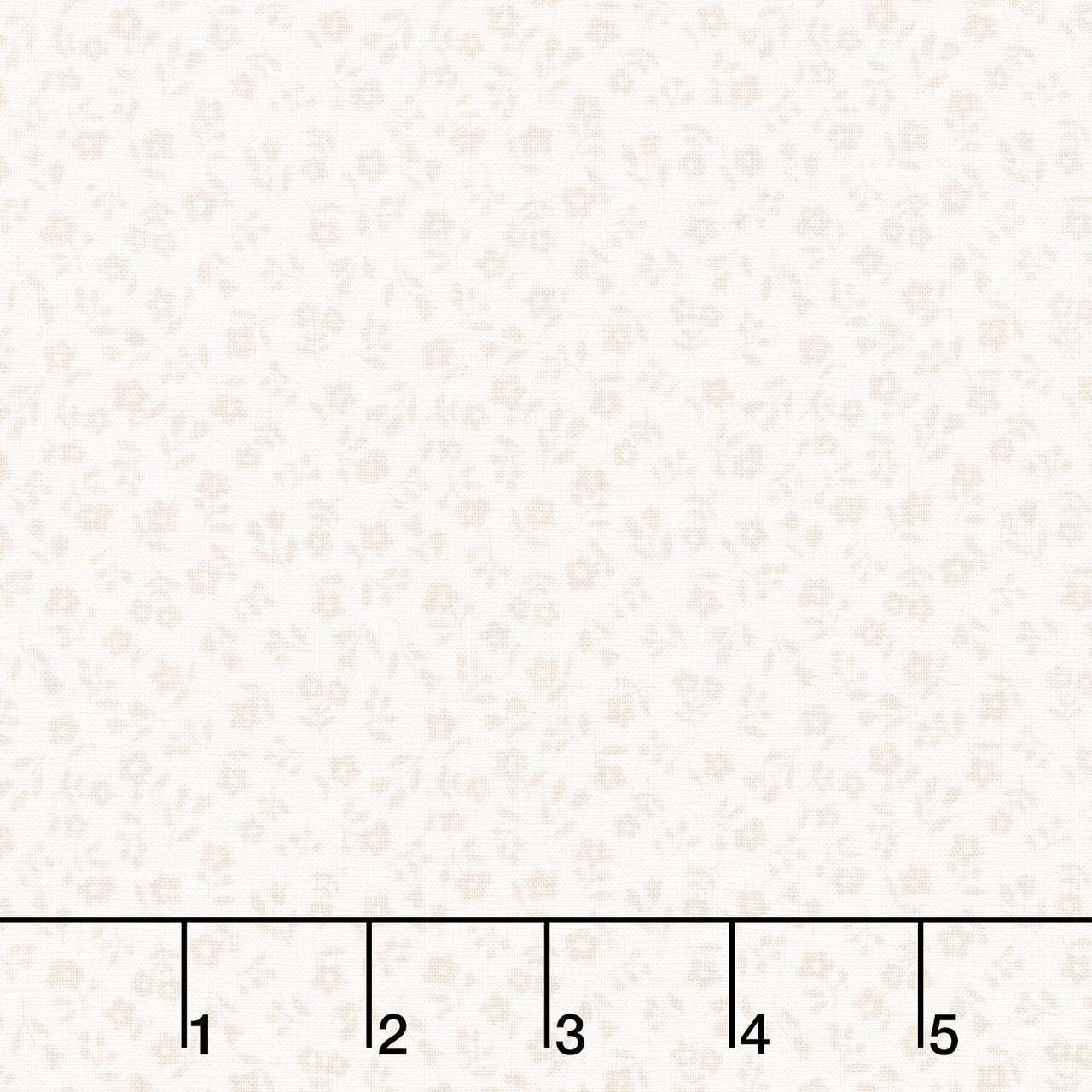 Elizabeth - Ditsy Floral Cream Yardage