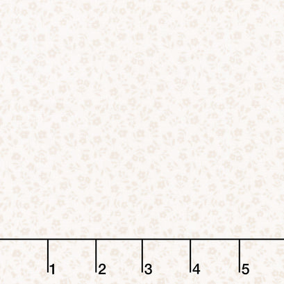 Elizabeth - Ditsy Floral Cream Yardage