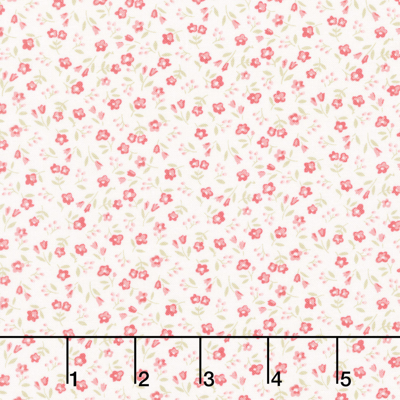 Elizabeth - Ditsy Floral Parchment Yardage