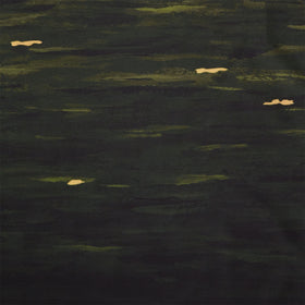 Go with the Flow - Watercolor Ombre Moss 108" Wide Backing