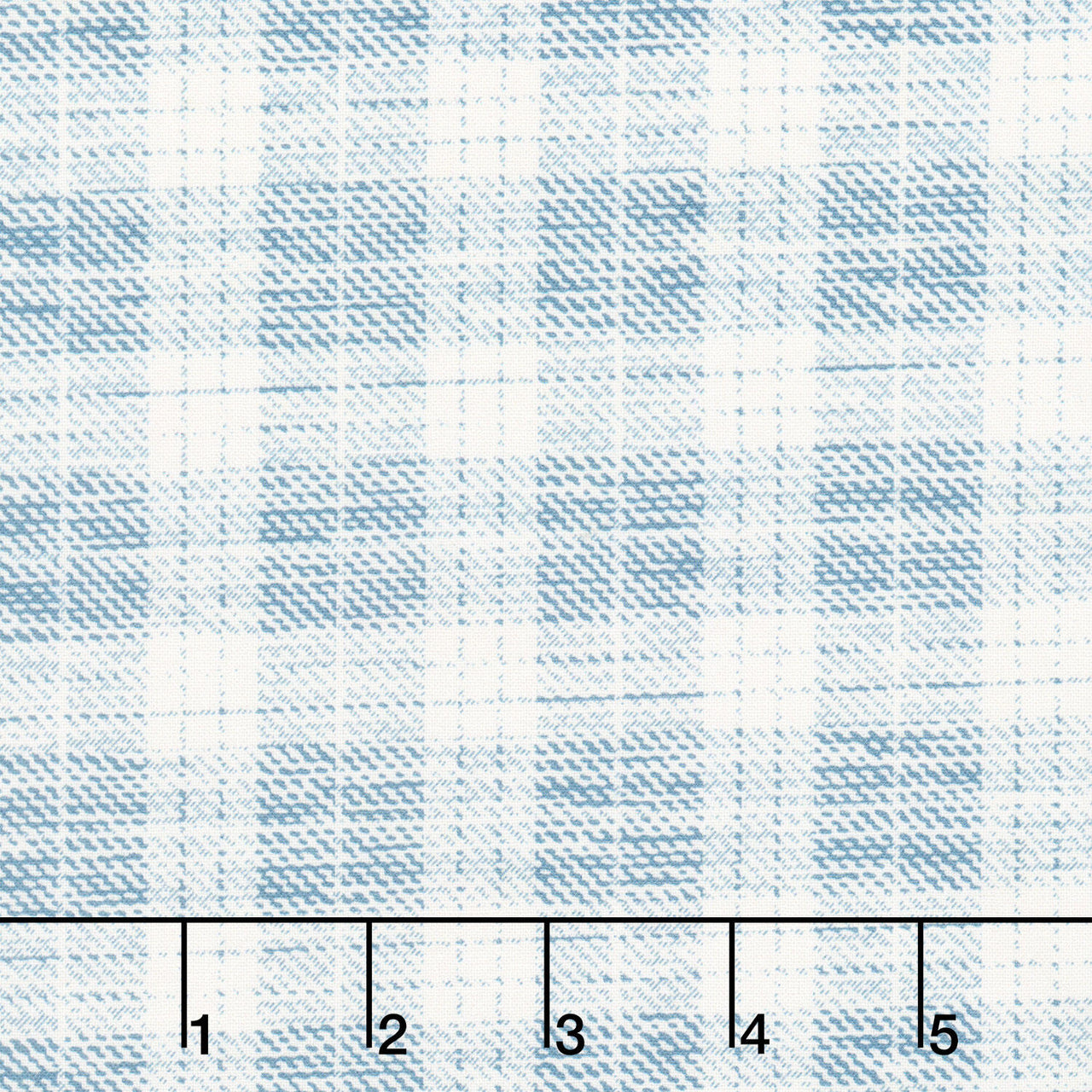 Pieces of America - Patchwork Plaid Blue Yardage