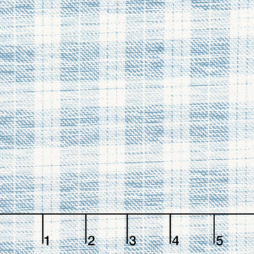 Pieces of America - Patchwork Plaid Blue Yardage