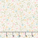 Layla - Calico Warm White Yardage
