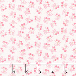 Beautiful Bowquets - Cherries Cream Yardage