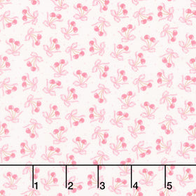 Beautiful Bowquets - Cherries Cream Yardage