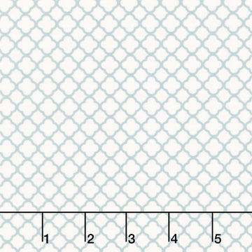 Beautiful Bowquets - Lattice Cream Green Yardage