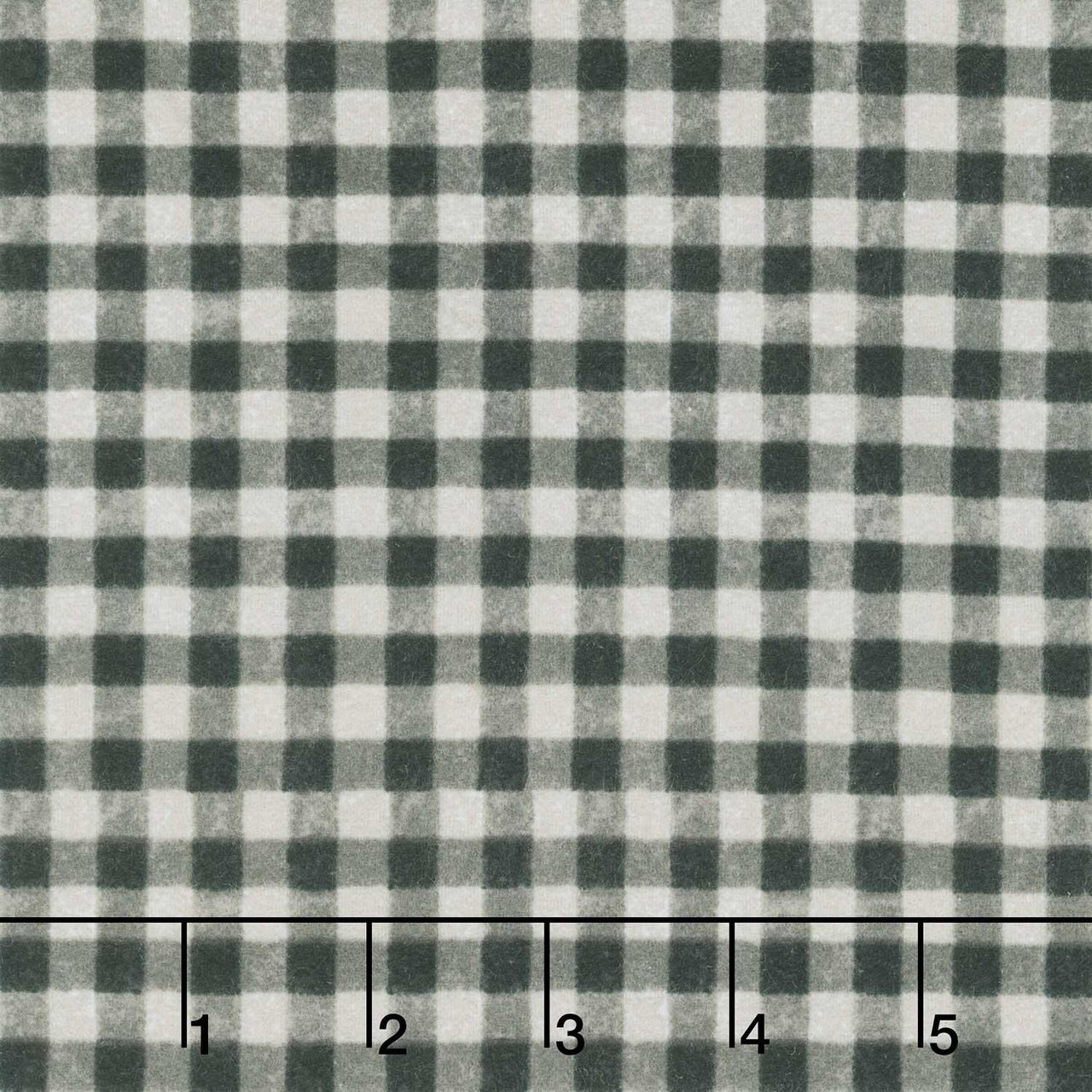 The Cool Club - Gingham Charcoal Yardage