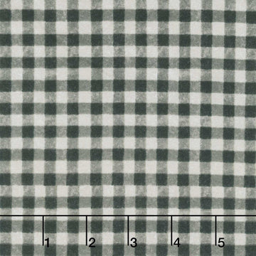 The Cool Club - Gingham Charcoal Yardage