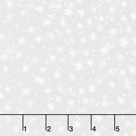 The Cool Club - Small Snowflake Toss Cloud Yardage