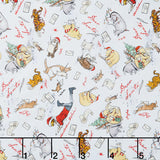 Christmas at Pooh Corner - Dear Santa Snow Yardage