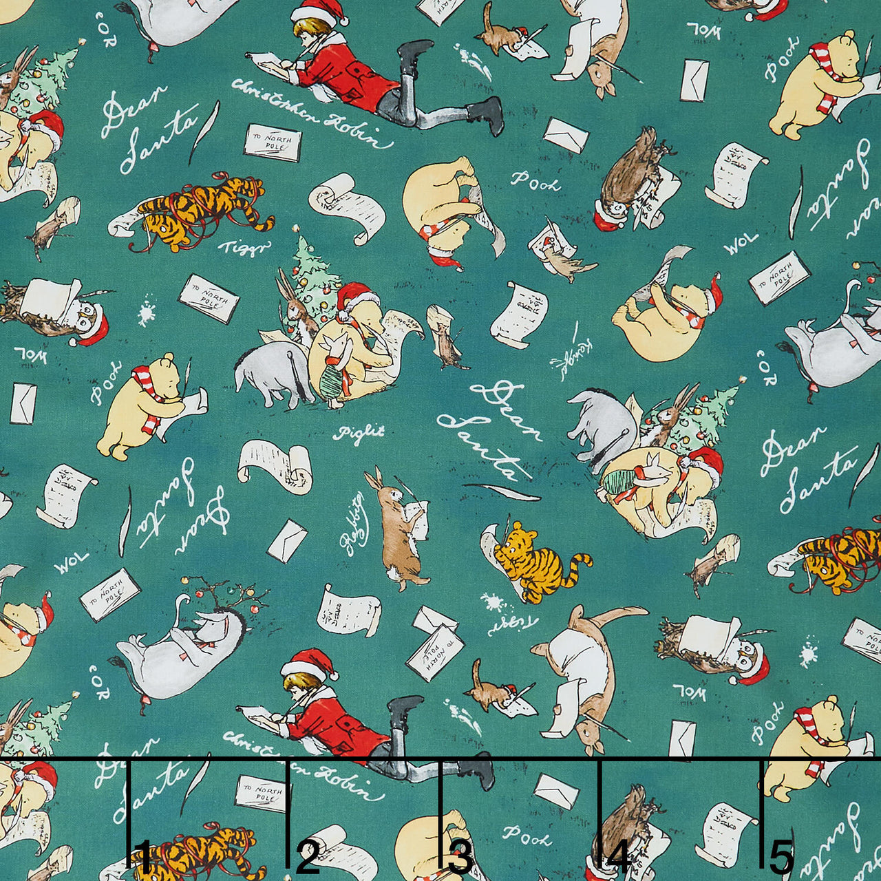 Christmas at Pooh Corner - Dear Santa Forest Yardage