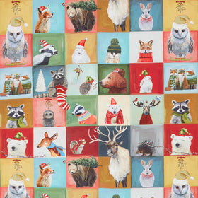 Holly Woods - Hollywood Squares Tertiary Digitally Printed Yardage