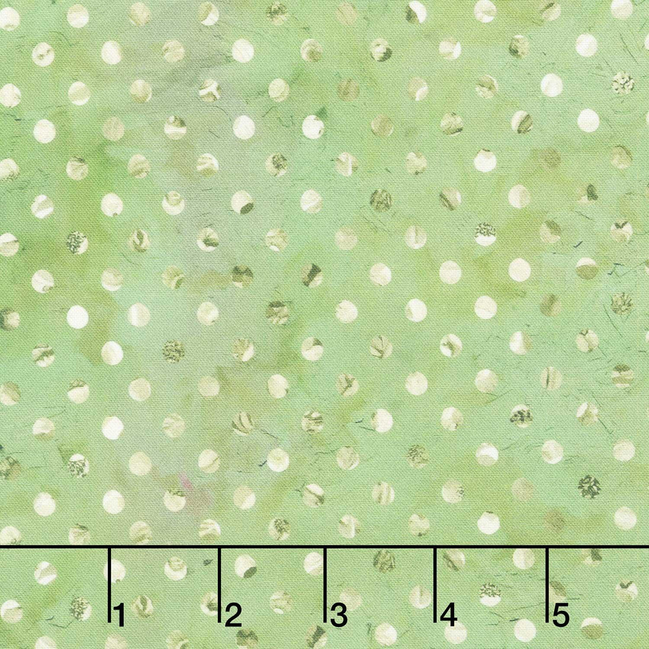 Holly Woods - Shaded Dots Matcha Digitally Printed Yardage
