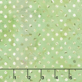 Holly Woods - Shaded Dots Matcha Digitally Printed Yardage