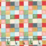 Holly Woods - Tiny Squares Tertiary Digitally Printed Yardage