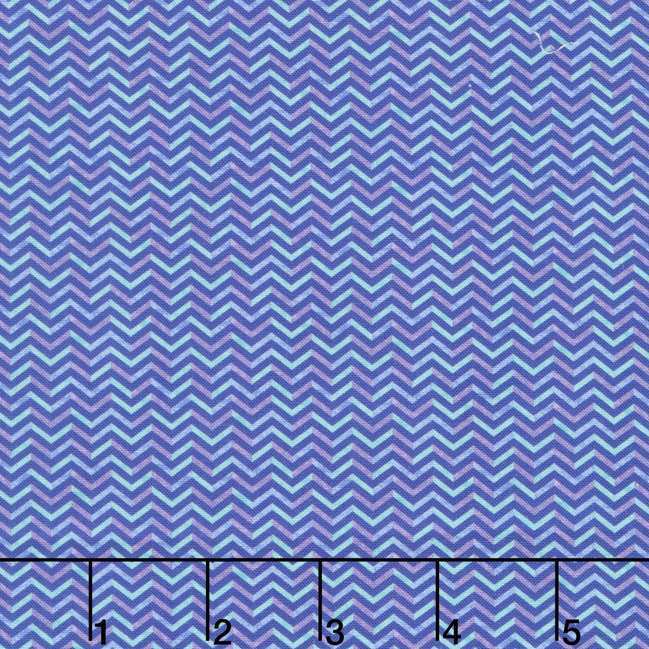 Garden Park - Mini Chevron Navy Yardage