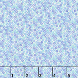 Garden Park - Daisy Ditzy Light Blue Yardage