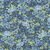 Bar Harbor - Floral All Over Indigo Yardage