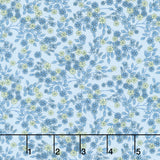Bar Harbor - Ditsy Floral Vine Chambray Yardage