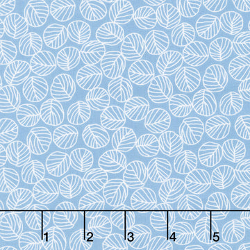 Bar Harbor - Leaf Denim Yardage