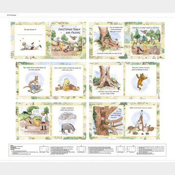 Classic Winnie - Winnie the Pooh Book Multi Panel
