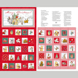 Christmas at Pooh Corner - Winnie the Pooh Advent Calendar Red Panel