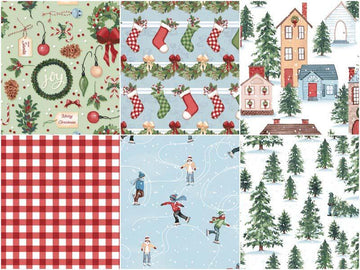 Christmas Village Fat Quarter Bundle