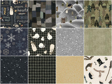 Snowy Days and Frosty Nights Fat Quarter Bundle