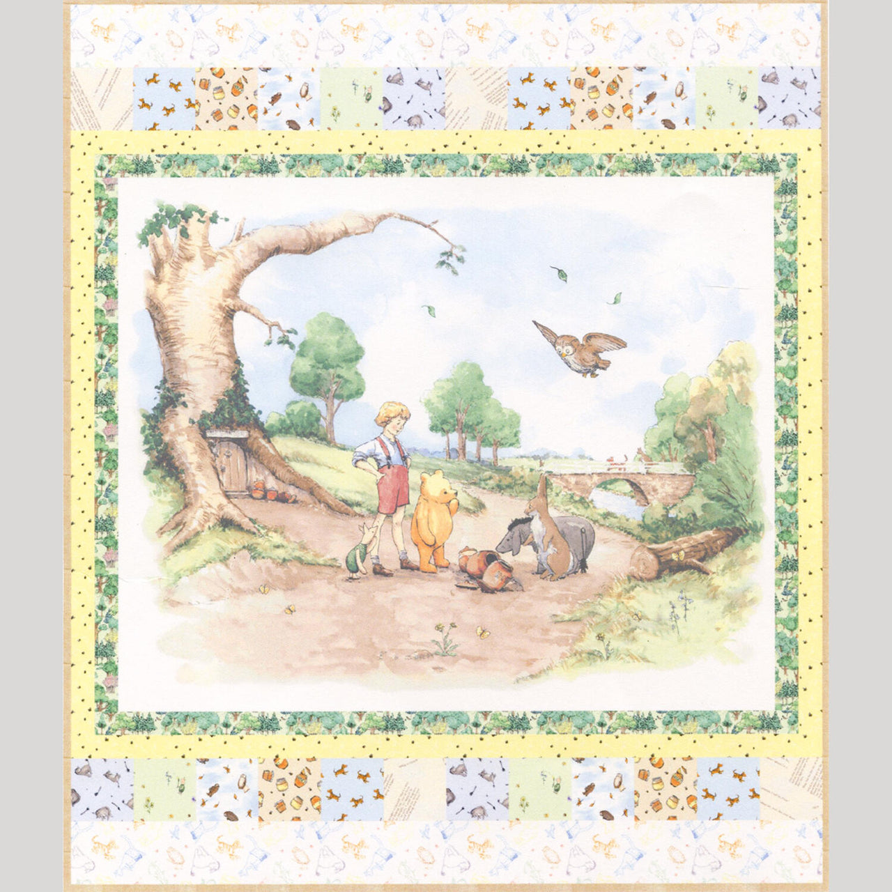 Pooh and Friends Quilt Kit