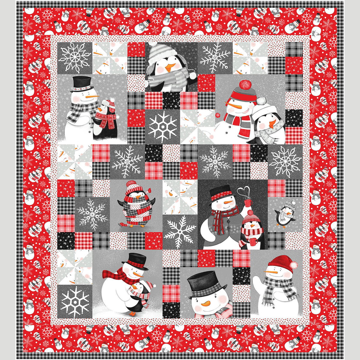 Snow Friends Quilt Kit