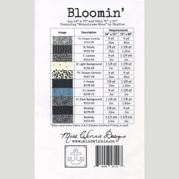 Bloomin' Quilt Kit