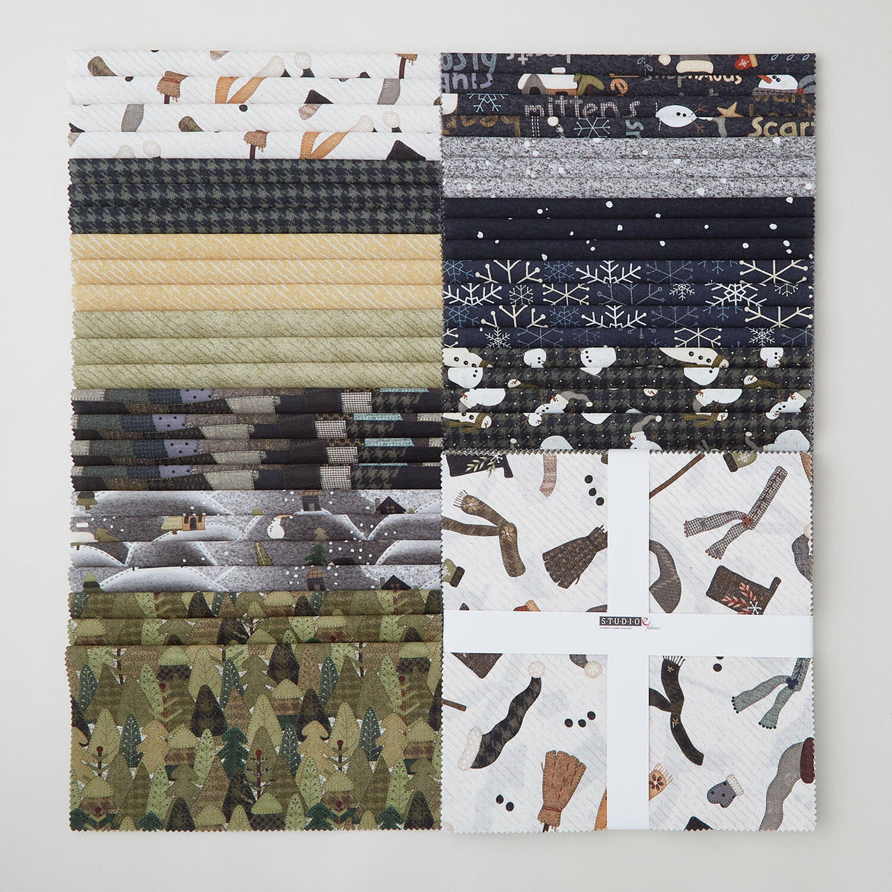 Snowy Days and Frosty Nights 10" Squares