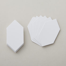 Sue Daley Elongated Hexagon 1-3/8" Paper Refill Pack