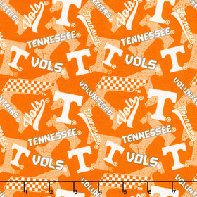 NCAA - Tennessee Tone on Tone Orange Yardage