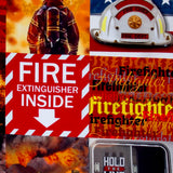 Service & Rescue - Firefighter Cheater Quilt Multi Yardage