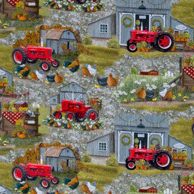 Farmall - Plank Scenic Multi Yardage