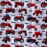 Farmall - Plank White Wash Multi Yardage