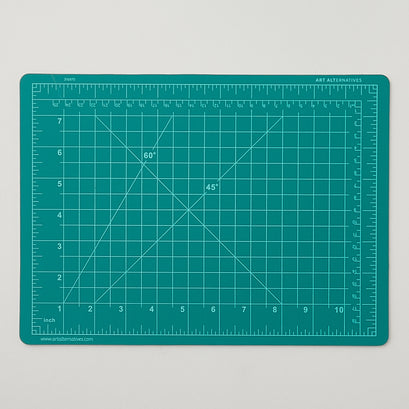 Self Healing Cutting Mat 9" X 12" Double Sided Green/Black