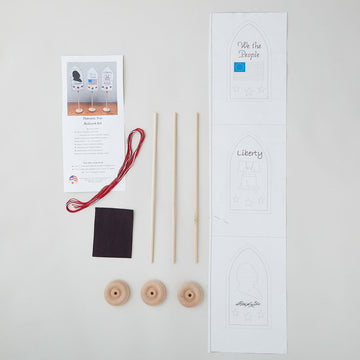 Patriotic Trio Embroidery Kit