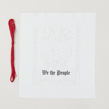 USA 250th Anniversary Sampler Embroidery Kit