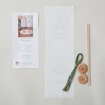 Happy Spring Embroidered Kit