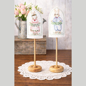 Happy Spring Embroidered Kit