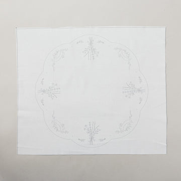 Bunnies and Blossome Tabletopper Embroidery Kit